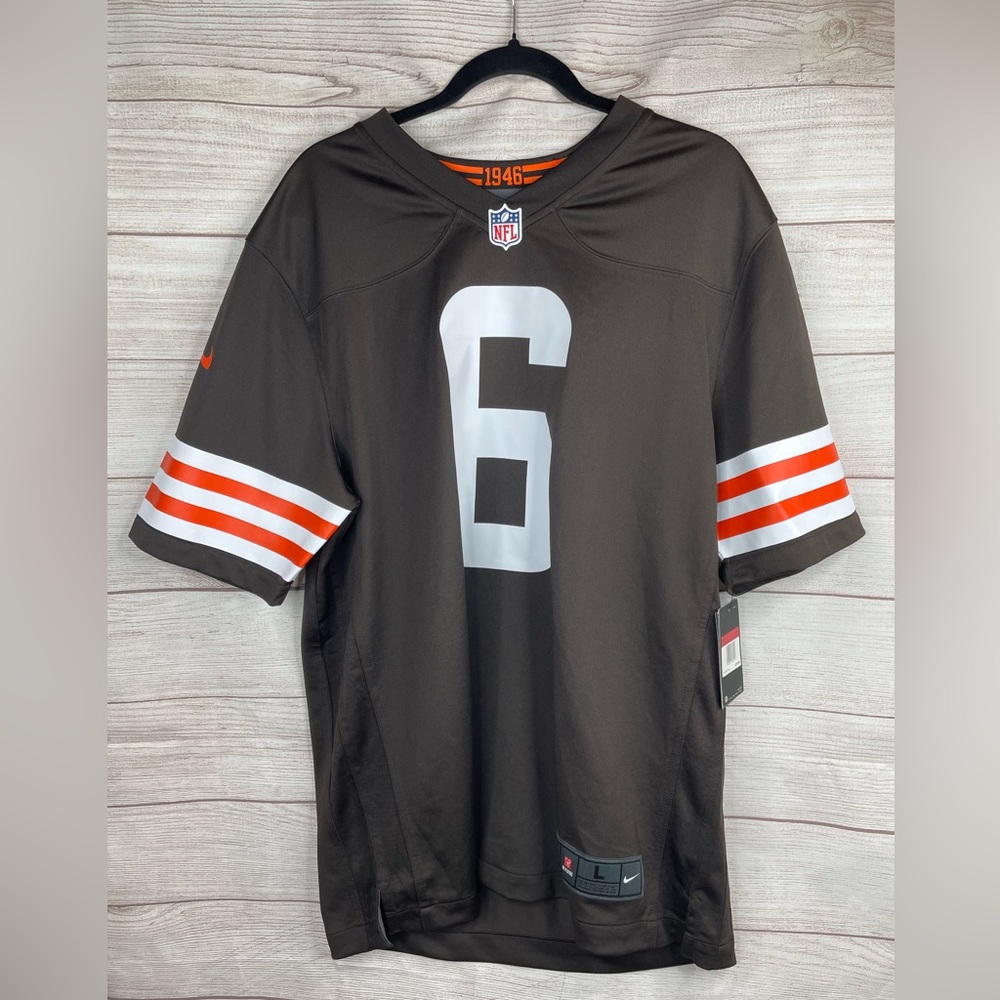 NEW Nike On Field Baker Mayfield Cleveland Browns Jersey Men's Size L